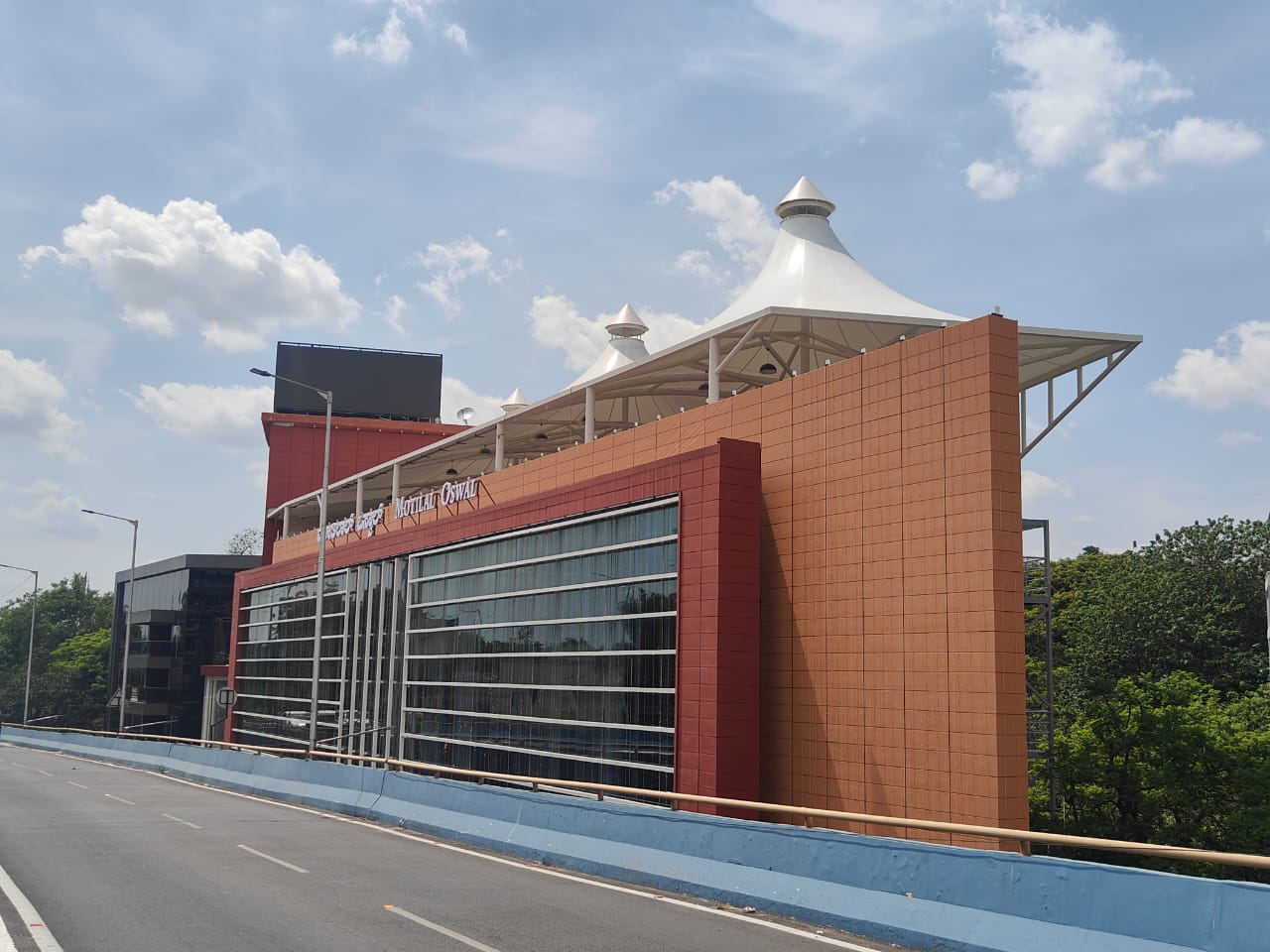 Rooftop Conical Tensile Structure